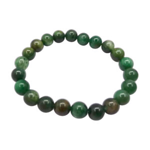 Green Mica Bracelet (8-8.5 mm Beads)