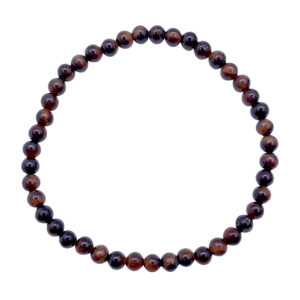 Red Tiger Eye Bracelet (4-4.5 mm Beads)