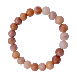 Orange Aventurine Beads Bracelet (8-8.5 mm)