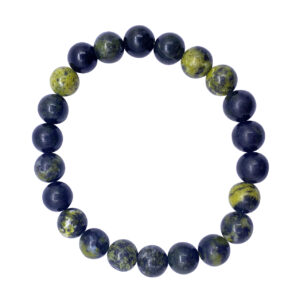 Serpentine Bracelet with Magnetite