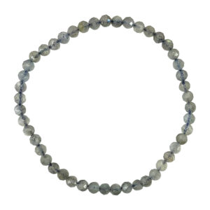 Labradorite Faceted Stone Beads Bracelet