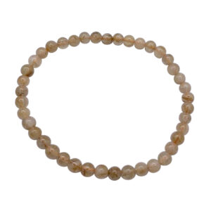 Copper Rutilated Quartz Bracelet