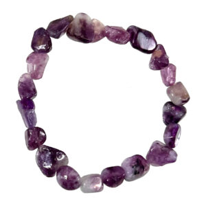 Lepidolite Tumbled Stones Bracelet