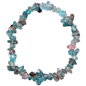 Light Apatite Chips Bracelet