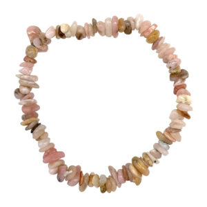 Pink Opal Chips Braclet