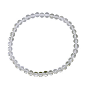 Crystal Quartz Bracelet (4-4.5 mm Beads)