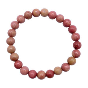 Rhodonite Beads Bracelet (8 mm Large)