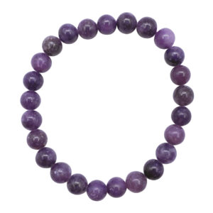 Lepidolite Beads Bracelet (8 mm Large)