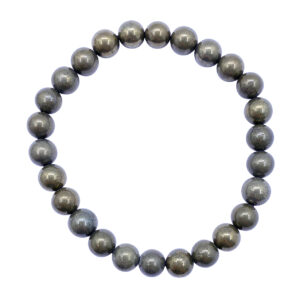 Pyrite Beads Bracelet (8 mm Large)