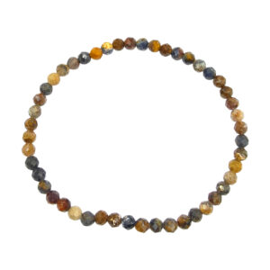 Pietersite Faceted Stones Bracelet