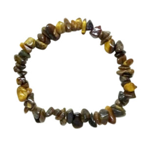 Tiger Eye Chips Bracelet