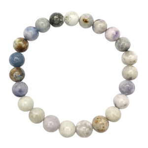 Polished Hackmanite Beads Elastic Bracelet