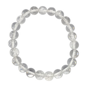 Cracked Crystal Quartz Bracelet