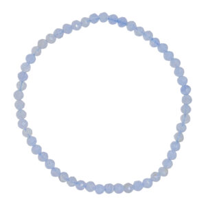 Blue Lace Agate Elastic Bracelet
