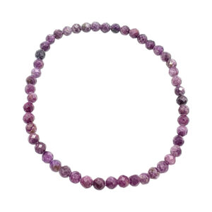 Stichtite Faceted Beads Bracelet