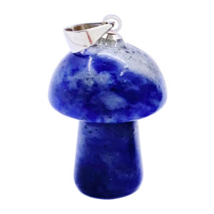 Sodalite Mushroom Pendant (Pack of 6)