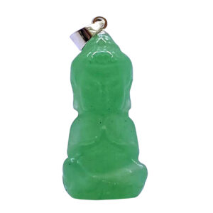 Green Aventurine Buddha Pendant