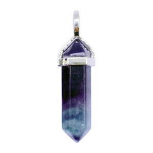 Fluorite Double Terminated Point Pendant (Pack of 3)