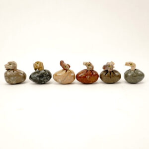 Animals Coming out of the Egg Carving (Pack of 6)