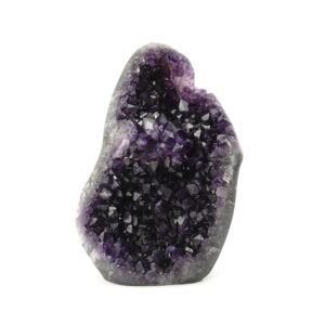 Uruguayan Amethyst A Geode with Base cut and polished