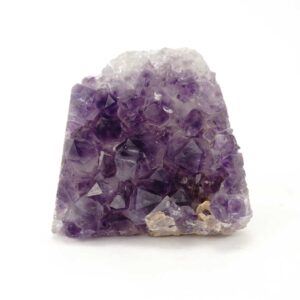 Uruguayan Amethyst D Druse with Base Cut