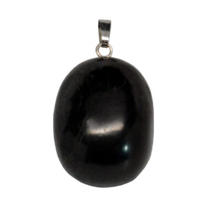 Shungite Tumbled Stone Pendant