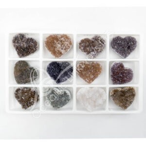 Rainbow Amethyst Heart Druse