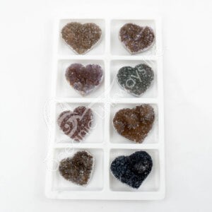 Rainbow Amethyst Heart Druse