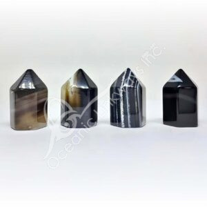Black Agate Standing Point