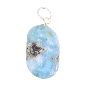 Larimar Tumbled Stone Pendant