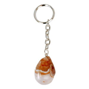 Mixed Colors Ocos Agate Keychain