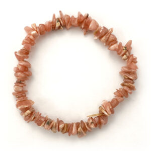 Rhodochrosite Chips Bracelet