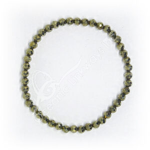 Pyrite Faceted Bracelet
