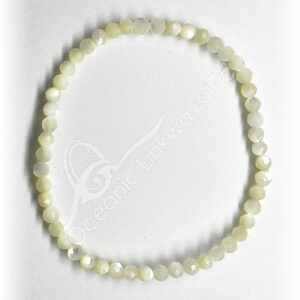 Mother of Pearl Faceted Bracelet
