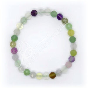 Fluorite Faceted Bracelet