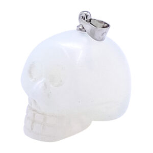 Opalite Skull Pendant