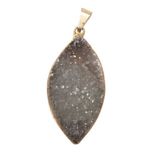 Amethyst A Druse Marquize Pendant
