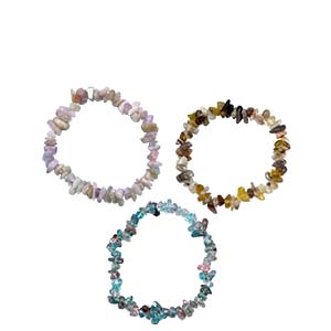 Bracelets-Chip Stones