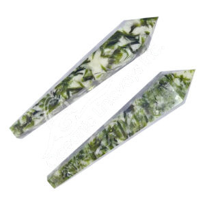 Green Mica Taper Point