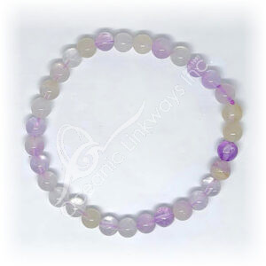 Amethyst & Lavender Jade Bracelet