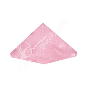 Polished Rose Quartz Pyramid