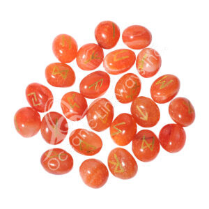 Carnelian Rune Set