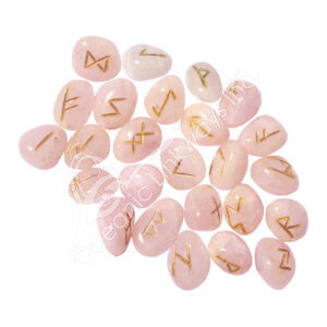 Rose Quartz Rune Set