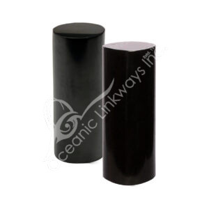 Shungite & Black Tourmaline Meditation Charger Cylinder (Pack of 2)