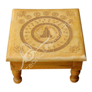 Wood Pendulum Board with Drawer Altar Table