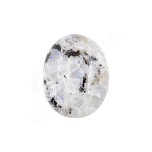 Polished Rainbow Moonstone Palm Stone