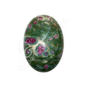 Ruby Zoisite Palm Stone