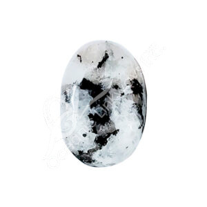 Polished Rainbow Moonstone Palm Stone