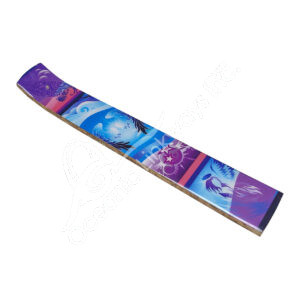 Angel Wings Printed Wood Incense Holder