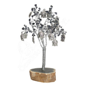 Iolite Gem Tree with Buddha Charms (160 Beads)